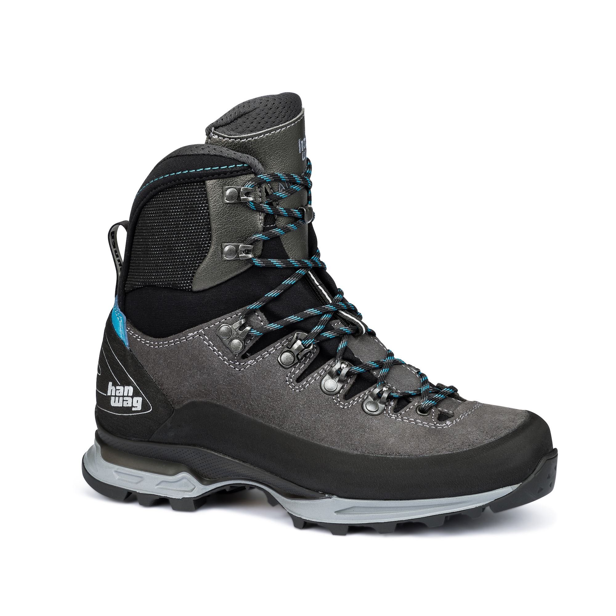 Hanwag Women's Alverstone II LL Trekking Boots Deep Grey/Azure SQWGE5329